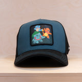 Capslab Pokemon Starters Trucker Black/Dark Green