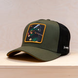 Capslab Zelda Link Trucker Black/Dark Green