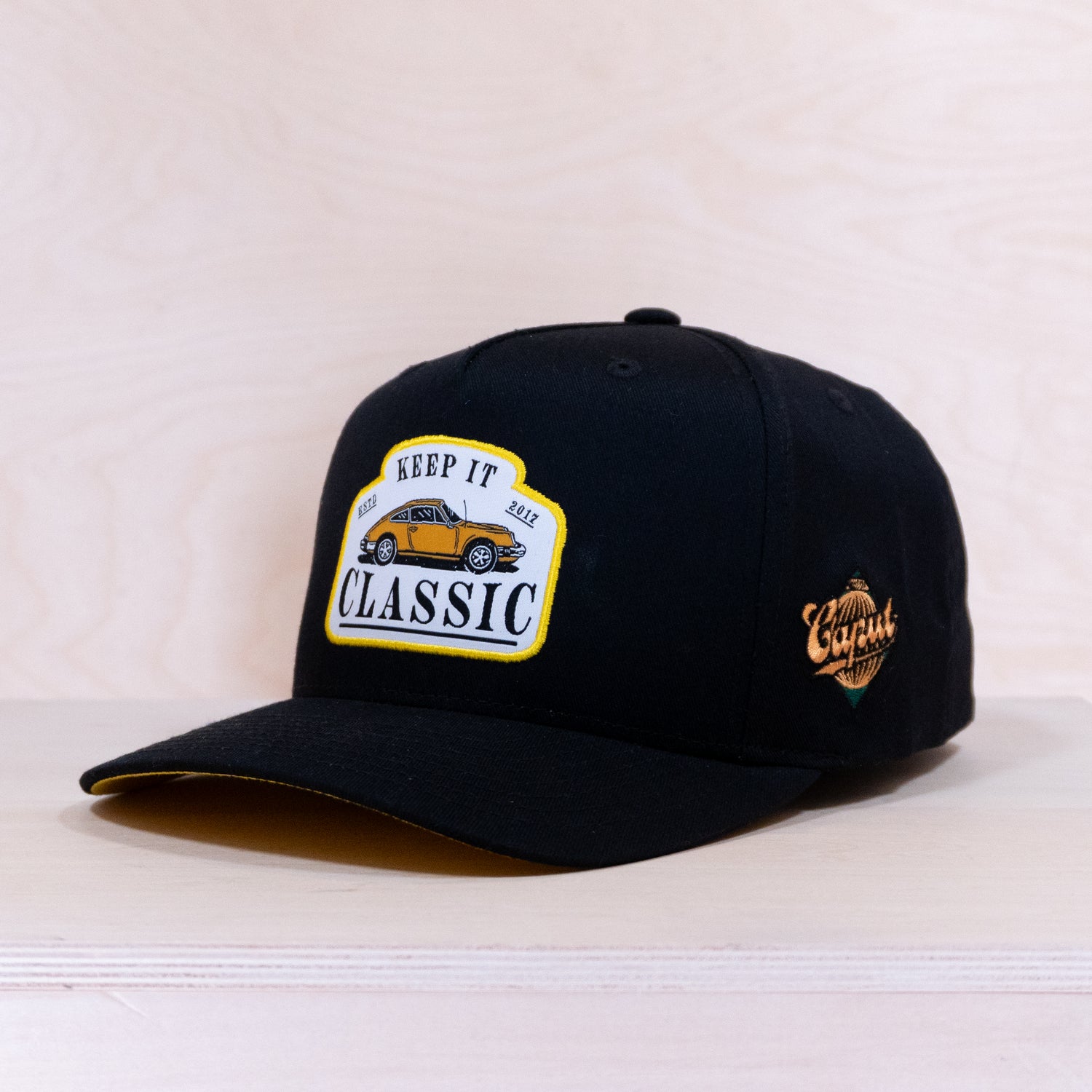 Ca'put Classic B-frame Cap Black