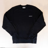 Carhartt Embroidery Sweat Black/White