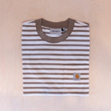 Carhartt S/S Seidler Pocket T-shirt Branch/White