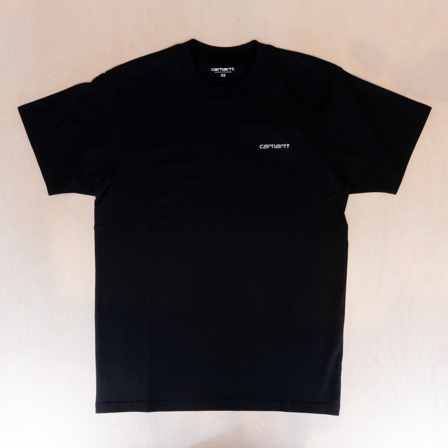 Carhartt WIP Script Embroidery T-shirt Black/White