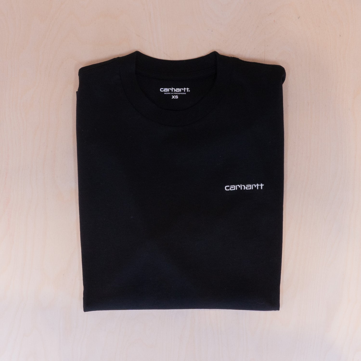 Carhartt WIP Script Embroidery T-shirt Black/White