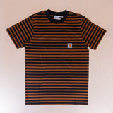 Carhartt WIP Seidler Pocket Tee Brown/Black