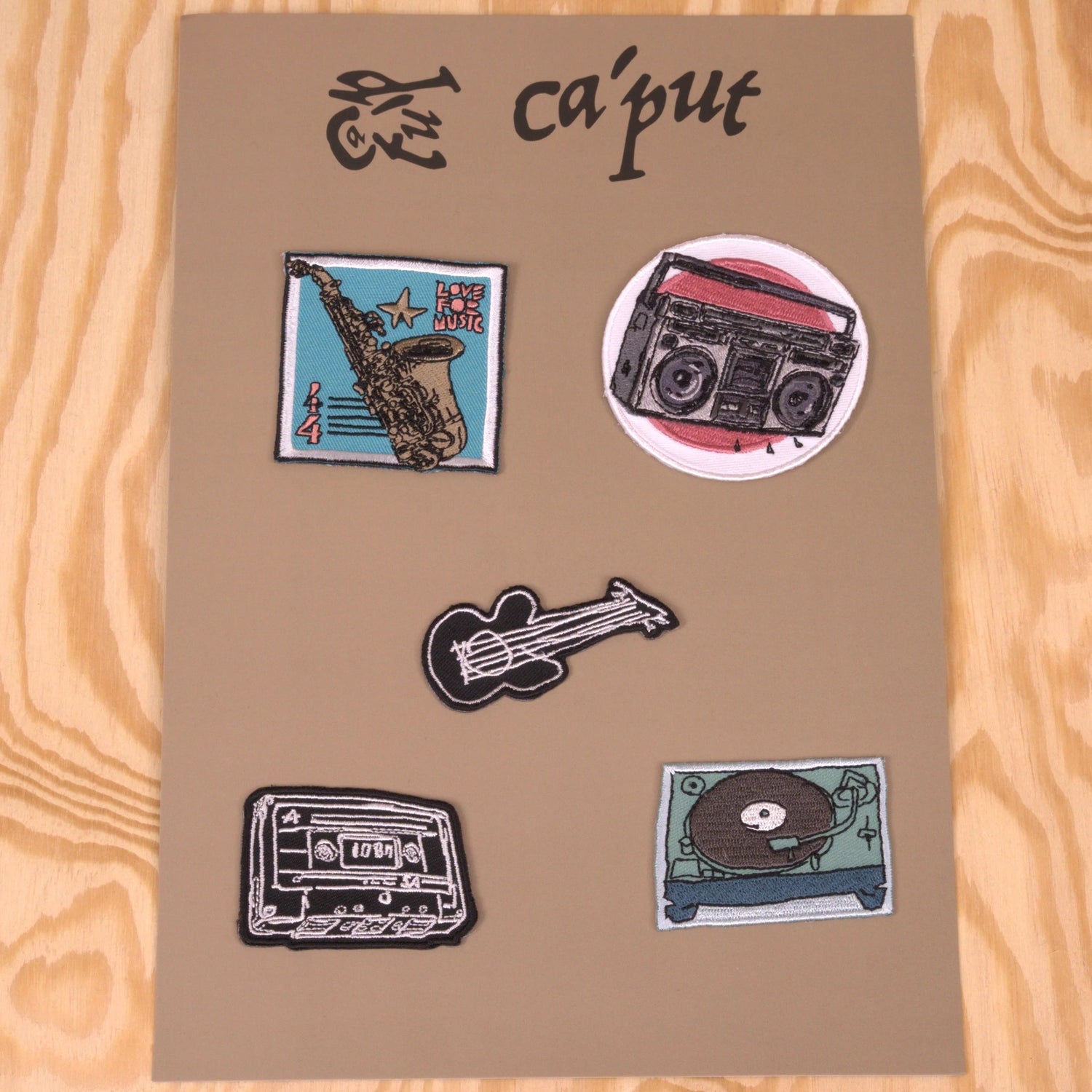 Ca'put Music Patch Kit Assorted