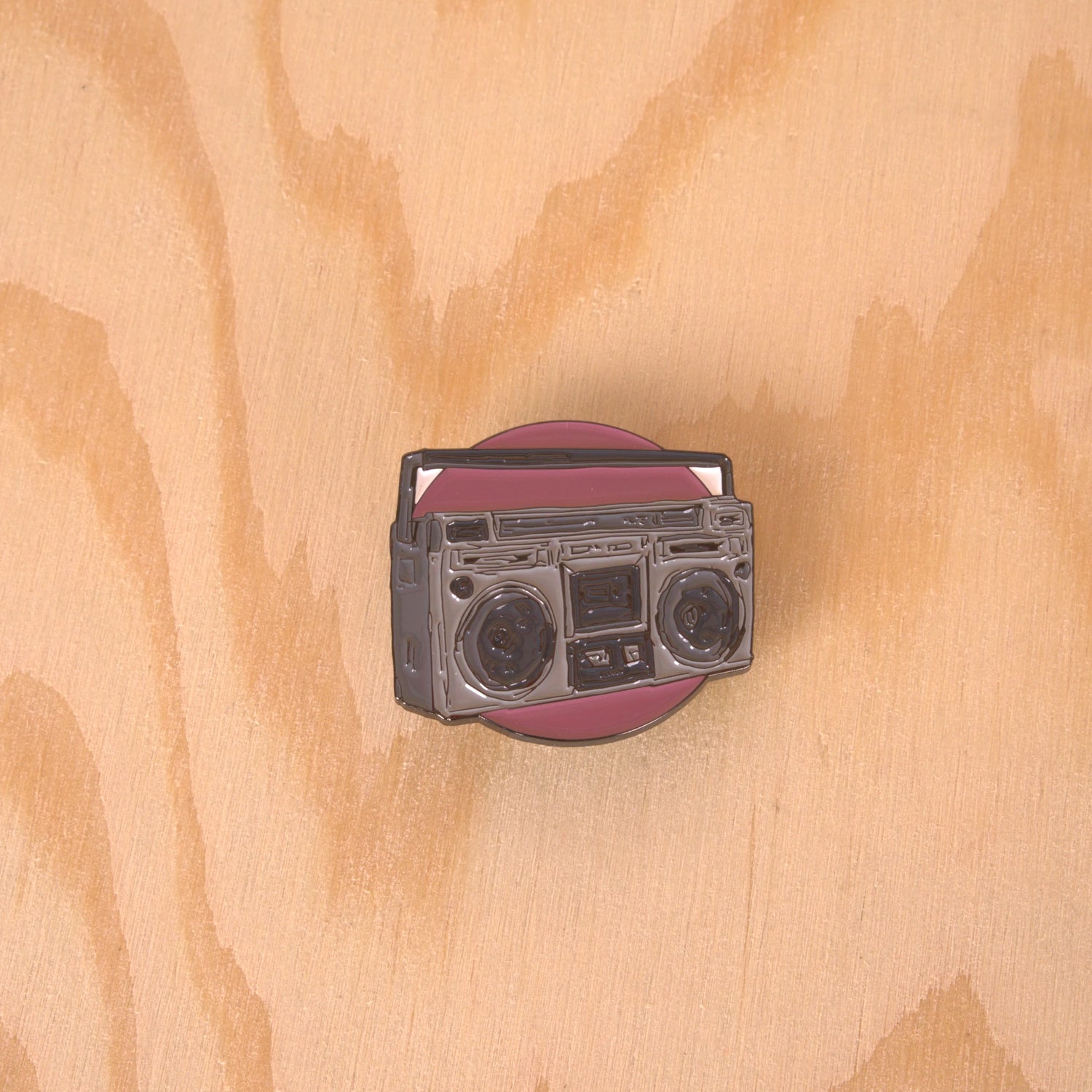 Ca'put Boomblaster Pin Grey