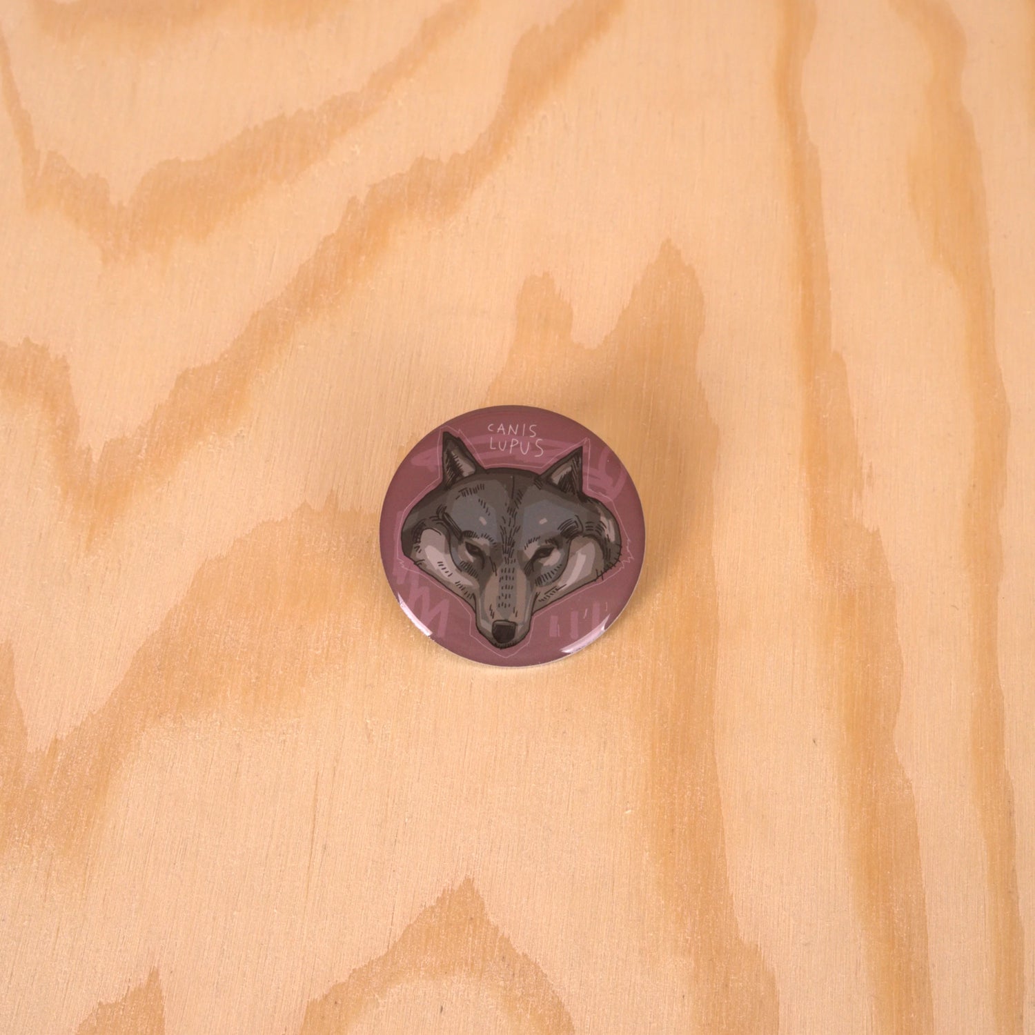 Ca'put Canis Lupus Pin Red