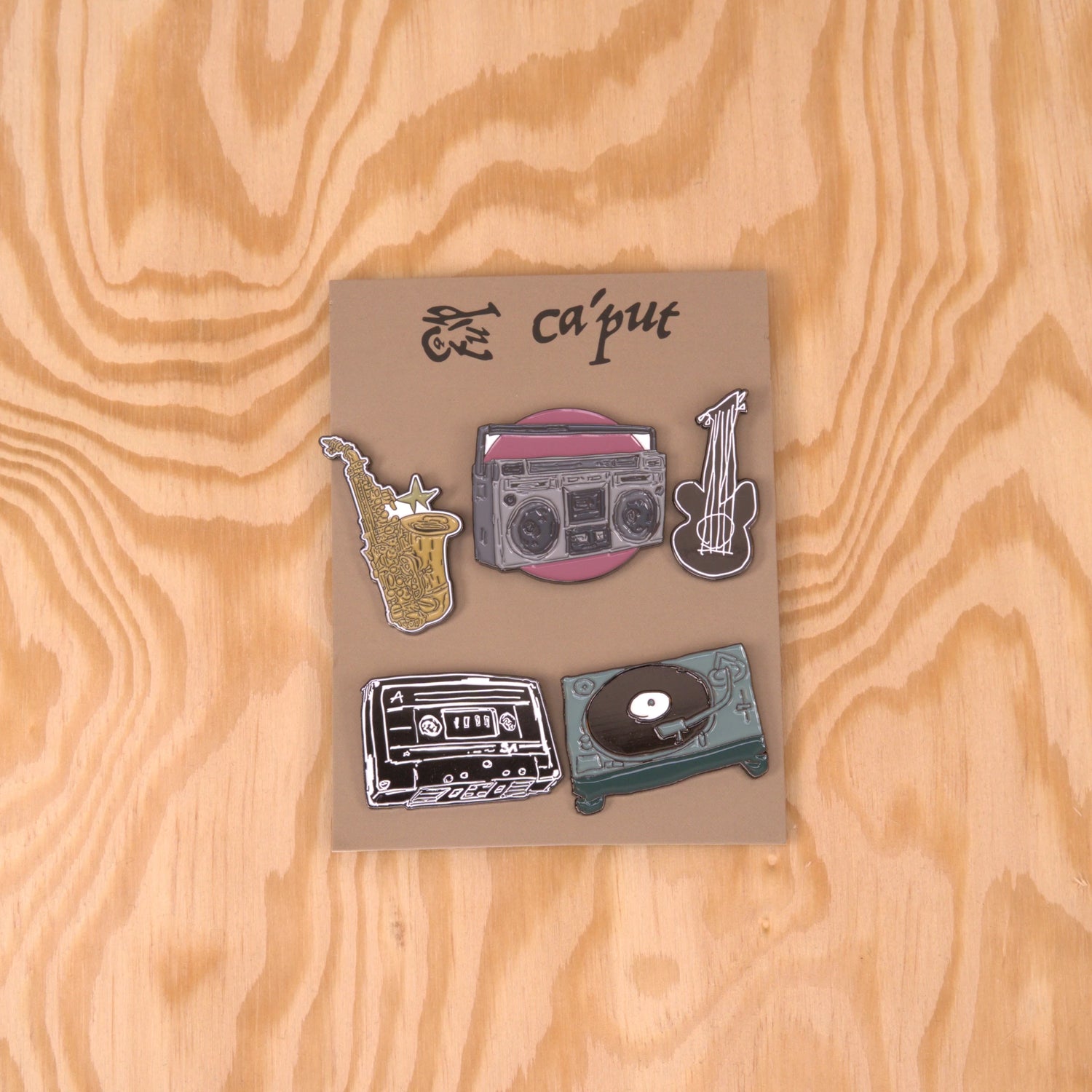 Ca'put Music Pin Kit Assorted