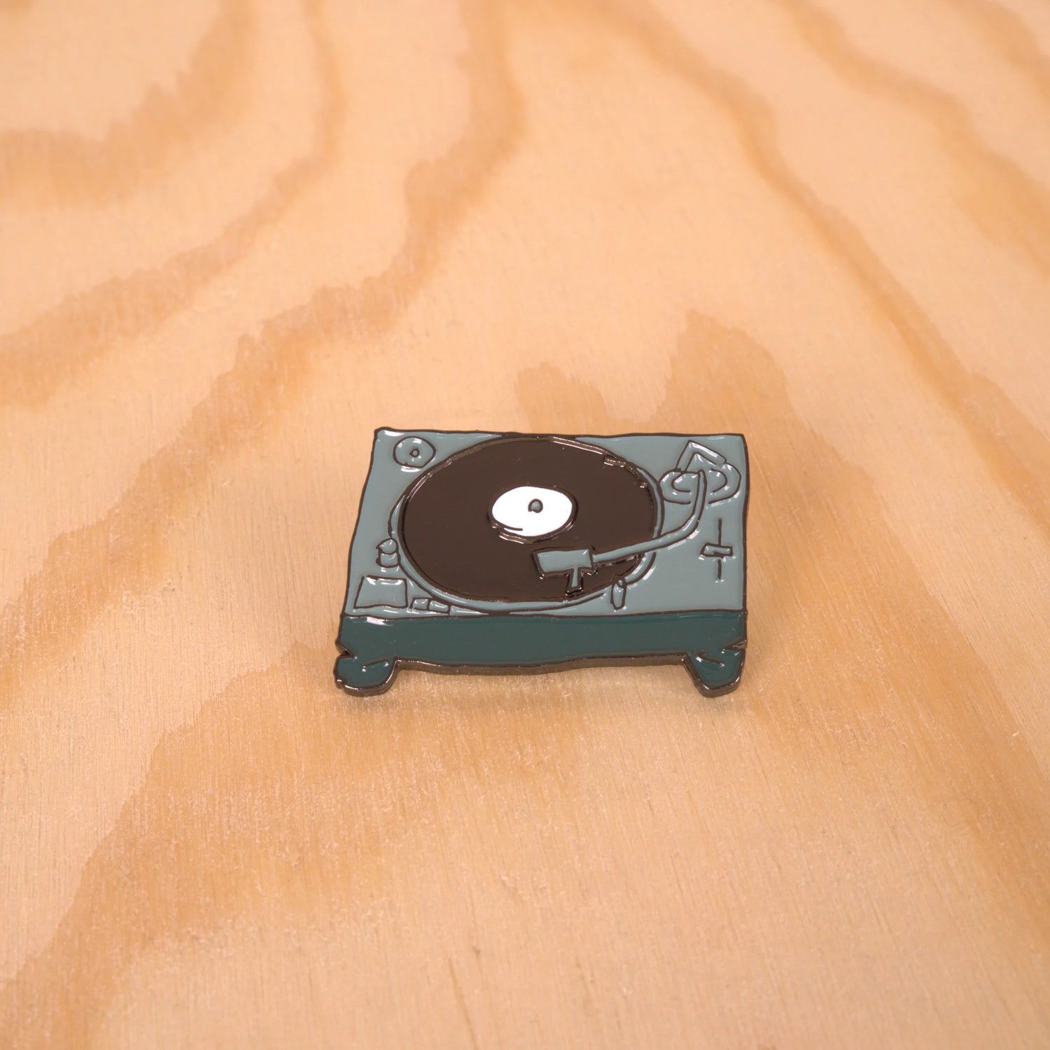 Ca'put Turntablism Pin Green