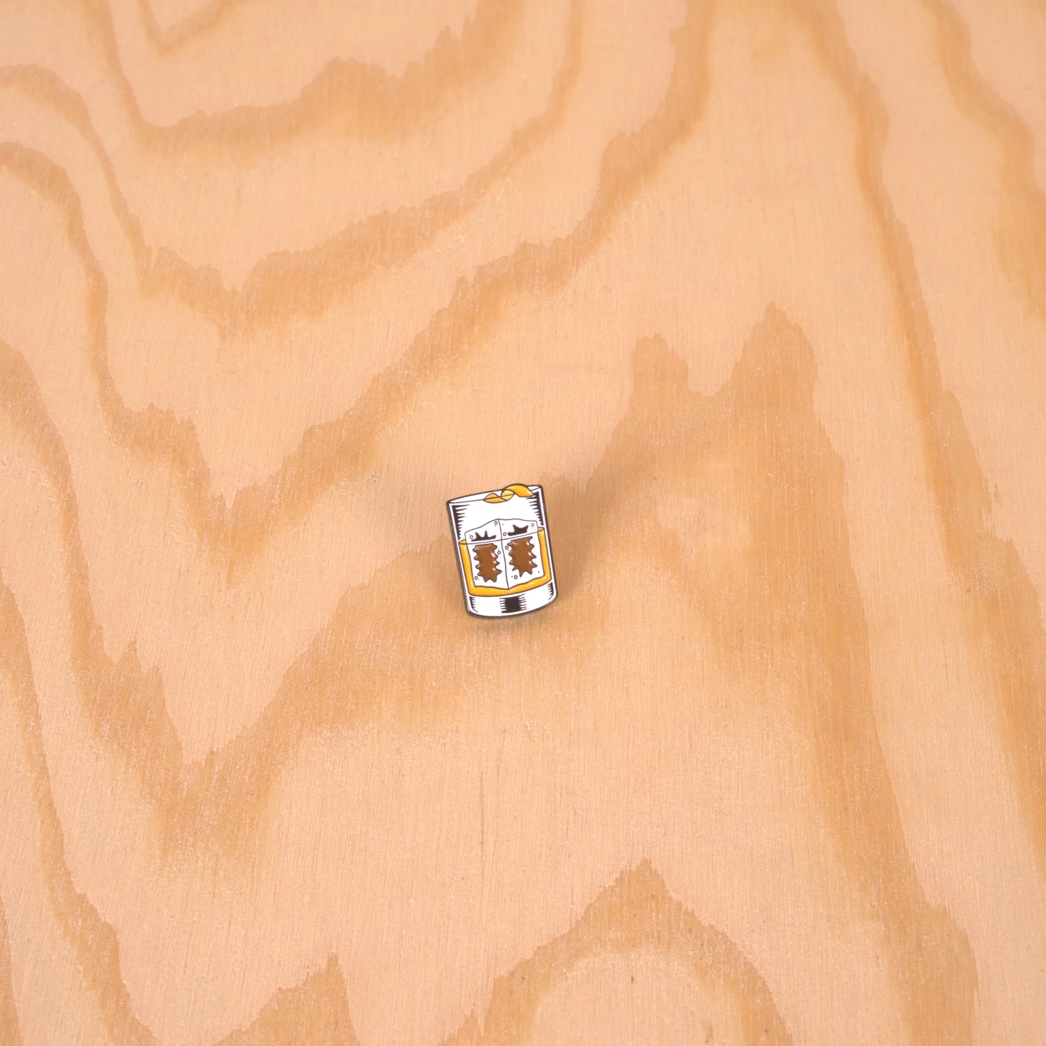 Ca'put Old Fashioned Pin Orange