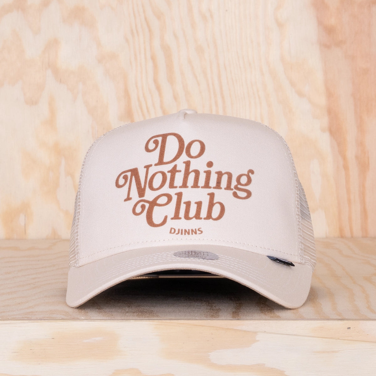 Djinns HTF DNC 30th Trucker Cap Creme White
