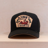 Djinns HTF DNC Sloth Trucker Cap Black