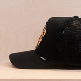 Djinns HTF DNC Sloth Trucker Cap Black