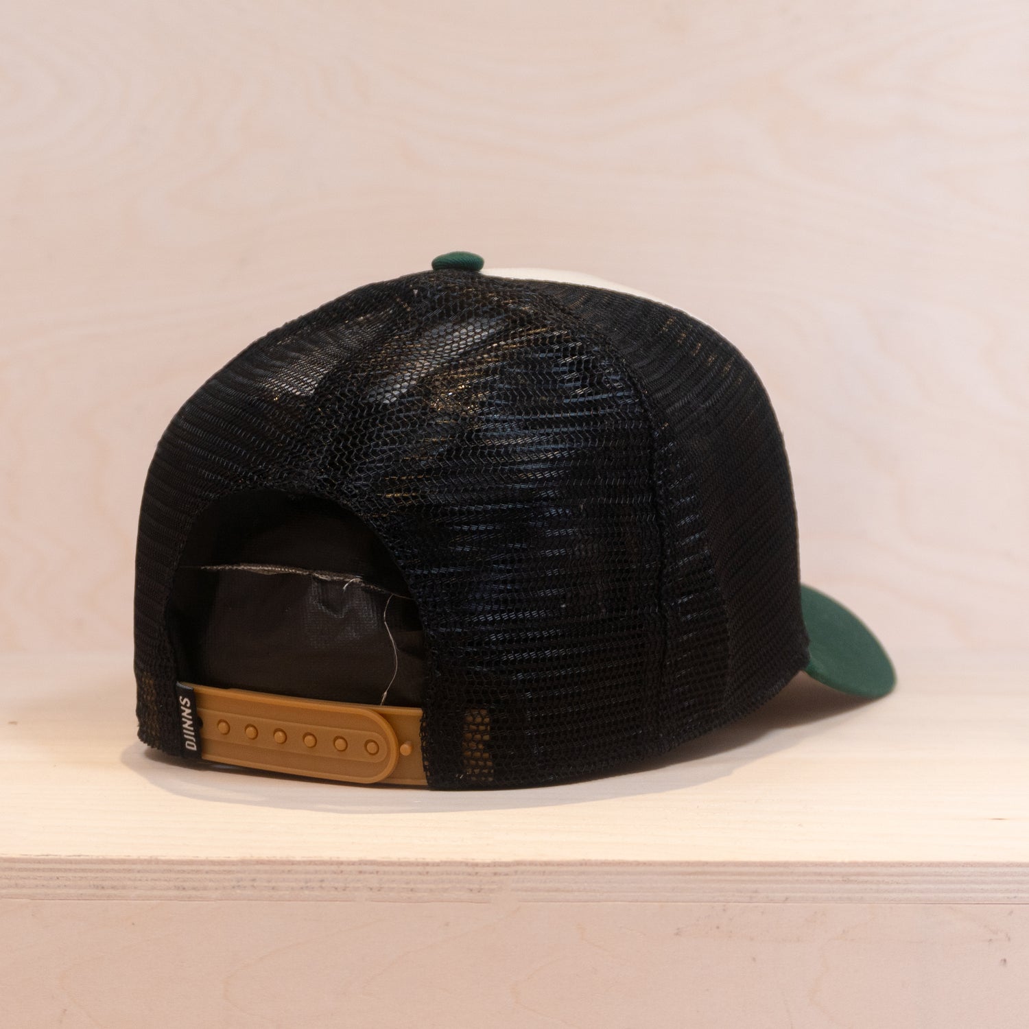 Djinns HTF Food Oysters Trucker Cap Off white/Dark Green