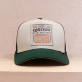 Djinns HTF Food Oysters Trucker Cap Off white/Dark Green
