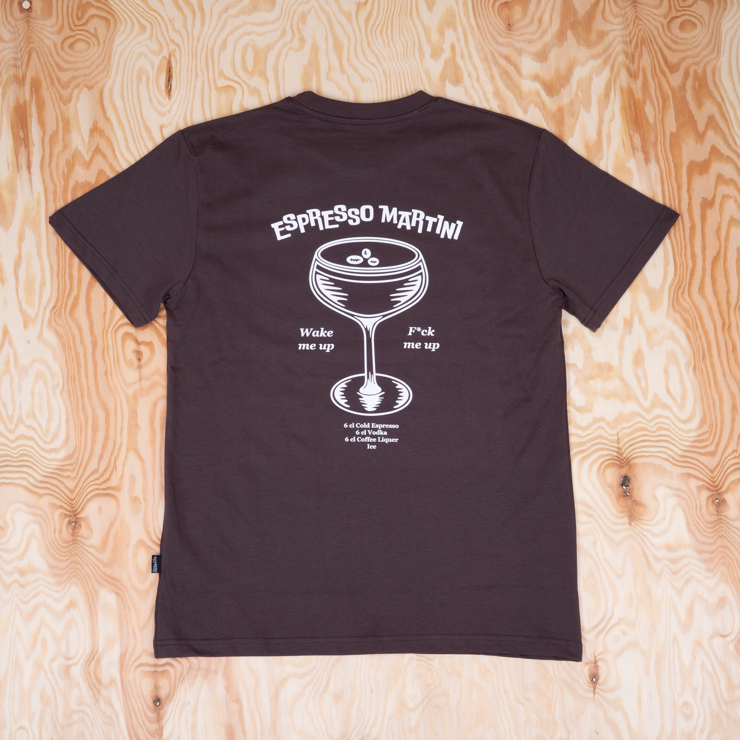 Black Collection Espresso Martini T-shirt Brown