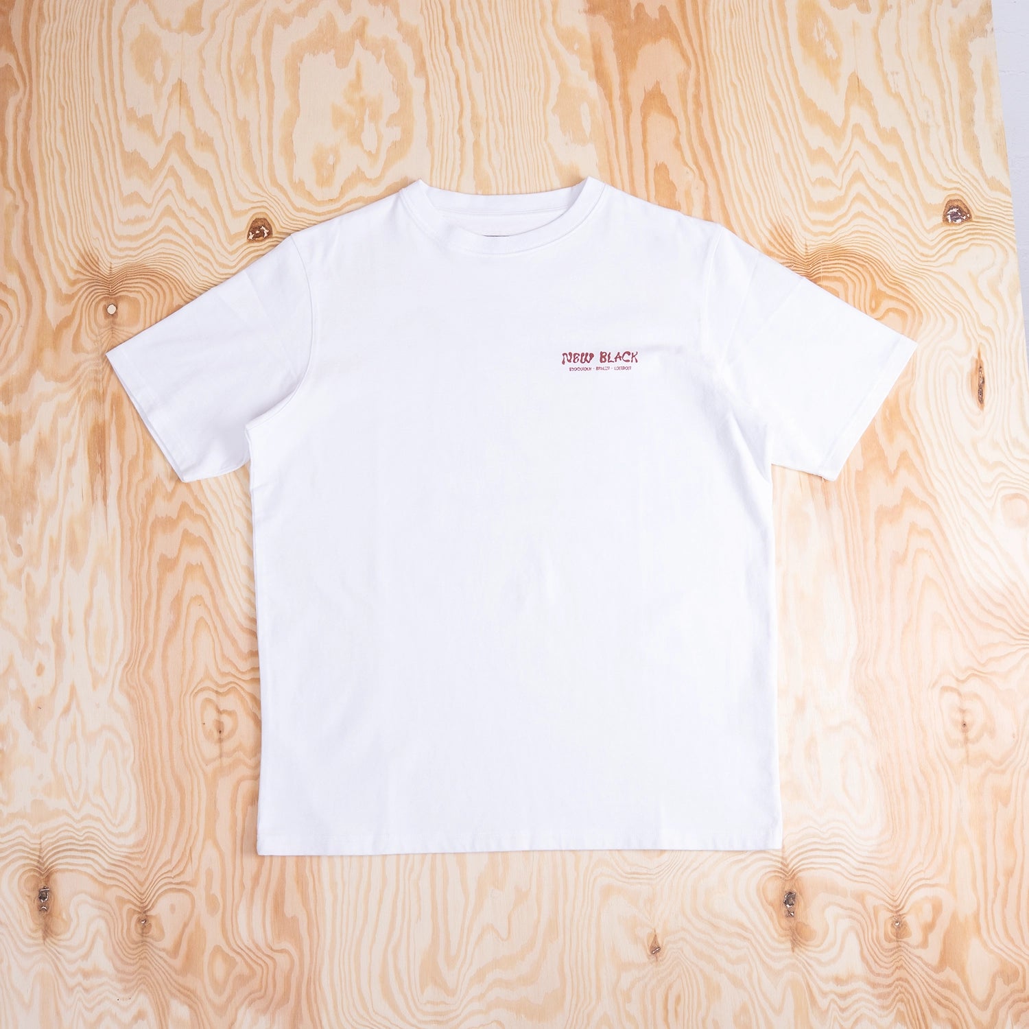 New Black Face T-shirt White