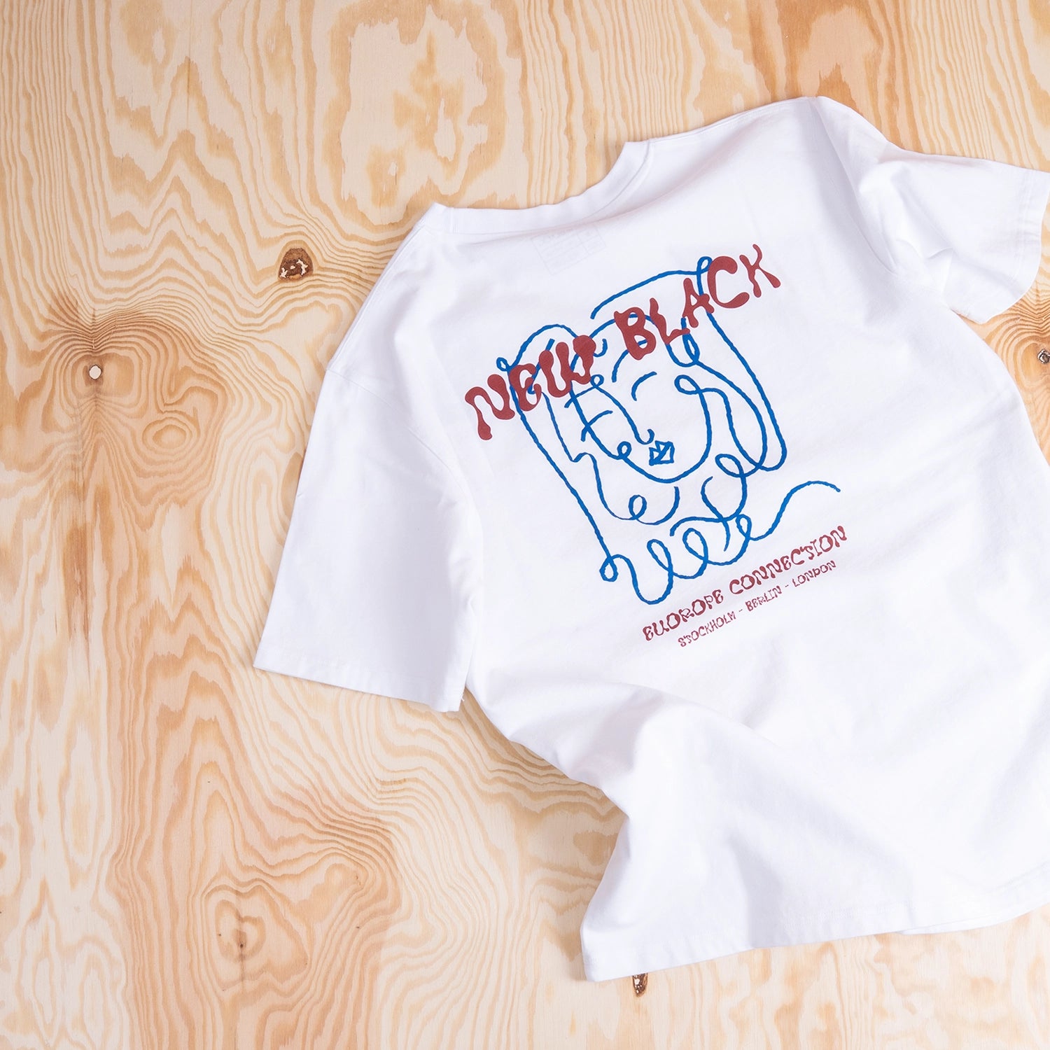 New Black Face T-shirt White