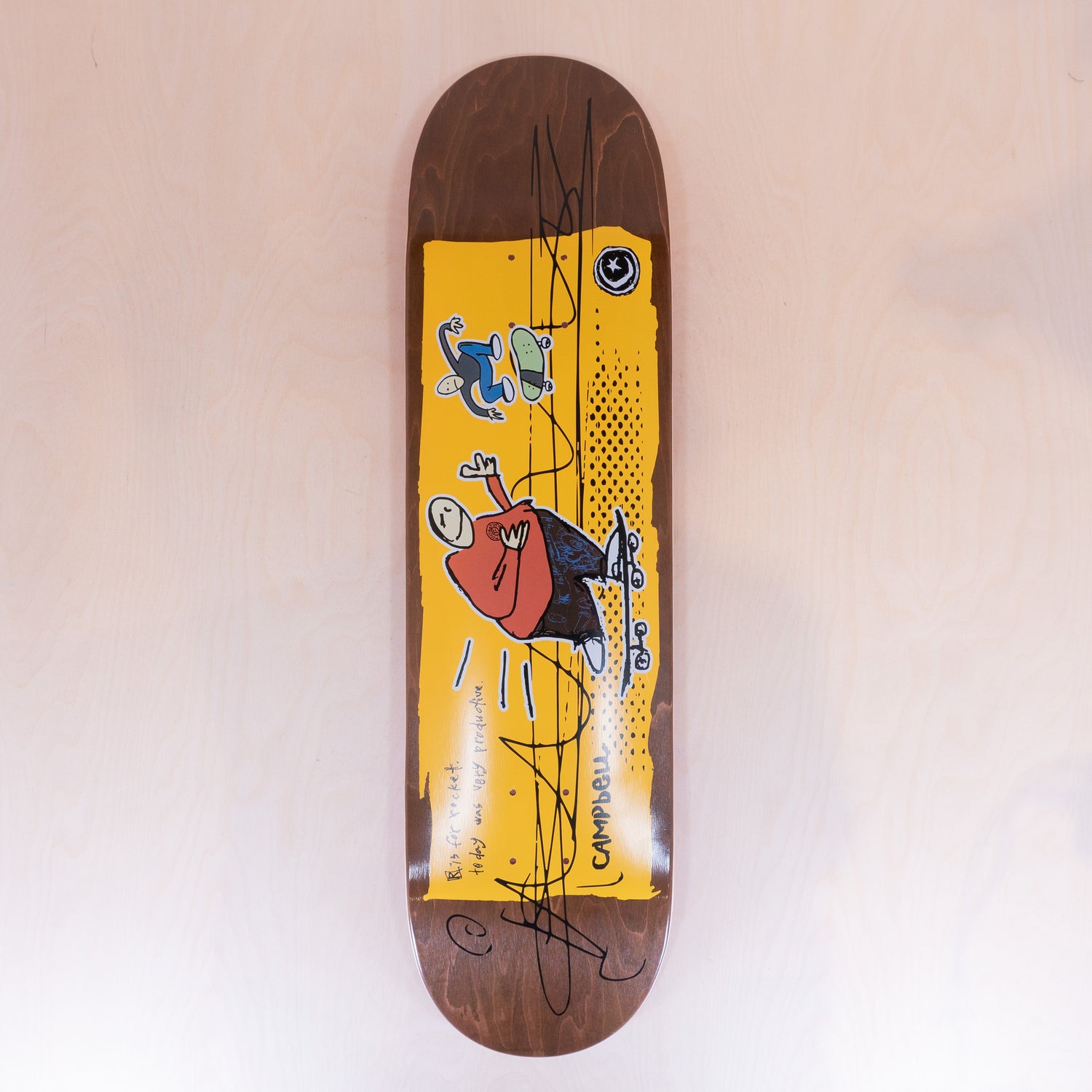 Foundation Aidan Campbell R Is For Rocket 8.25 Skatedeck