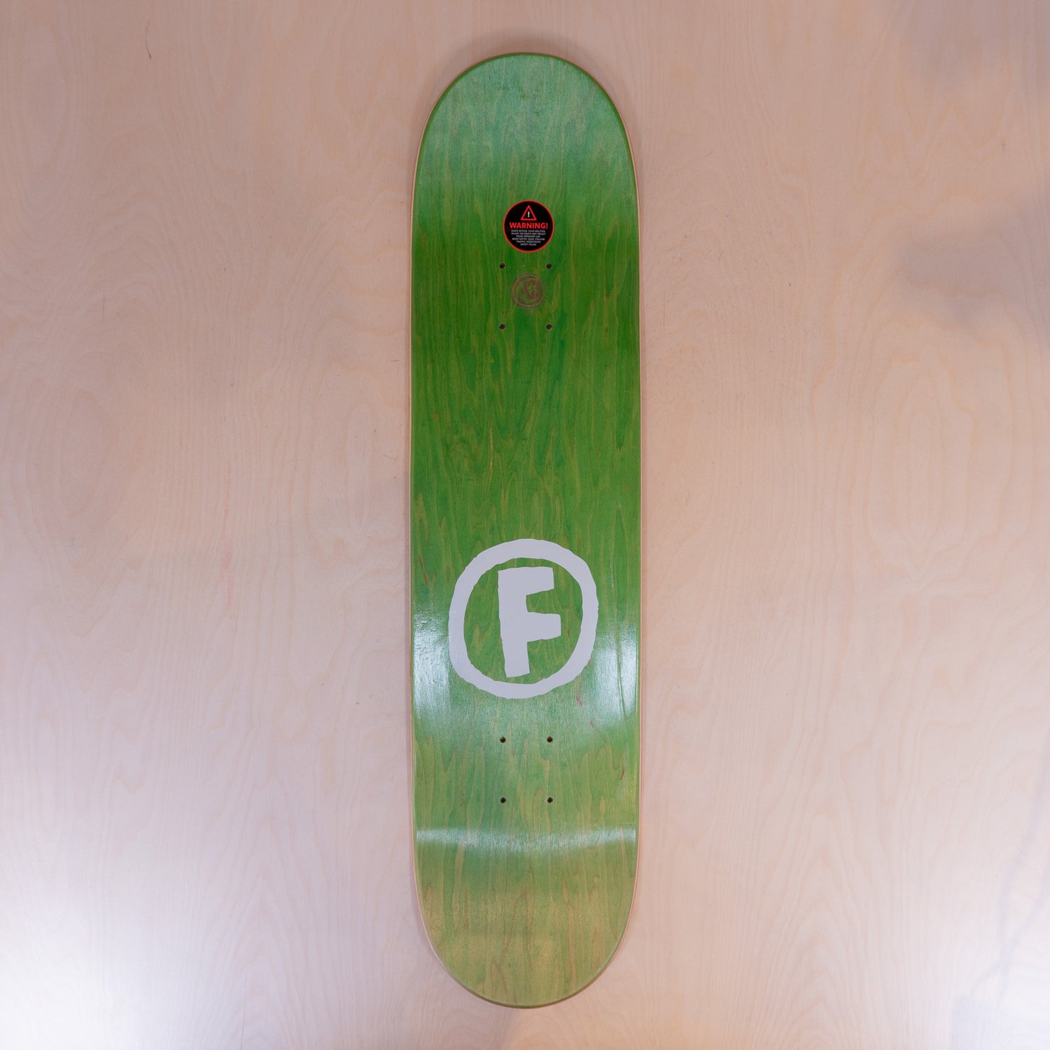 Fundation Doodle Stripe Black 8 Skatedeck