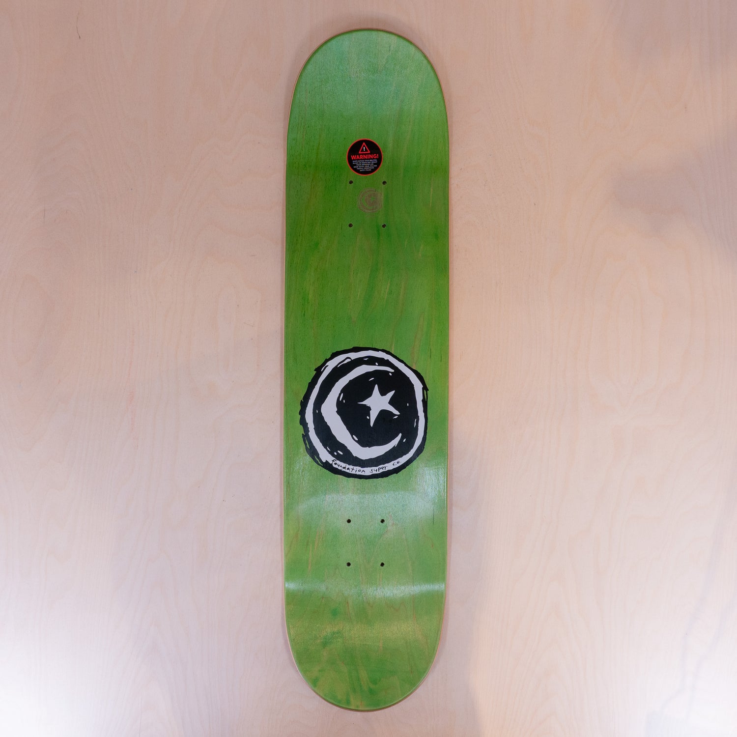 Foundation Star And Moon Black 8.0 Skatedeck