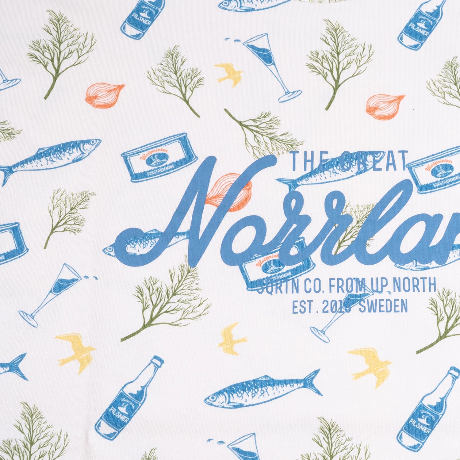 Sqrtn Great Norrland T-shirt Ulvö Natural Cotton