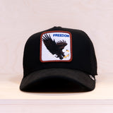 Goorin Bros Freedom Eagle Trucker Cap Black