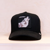 Goorin Bros The Lone Wolf Trucker Cap Black