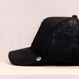 Goorin Bros The Lone Wolf Trucker Cap Black