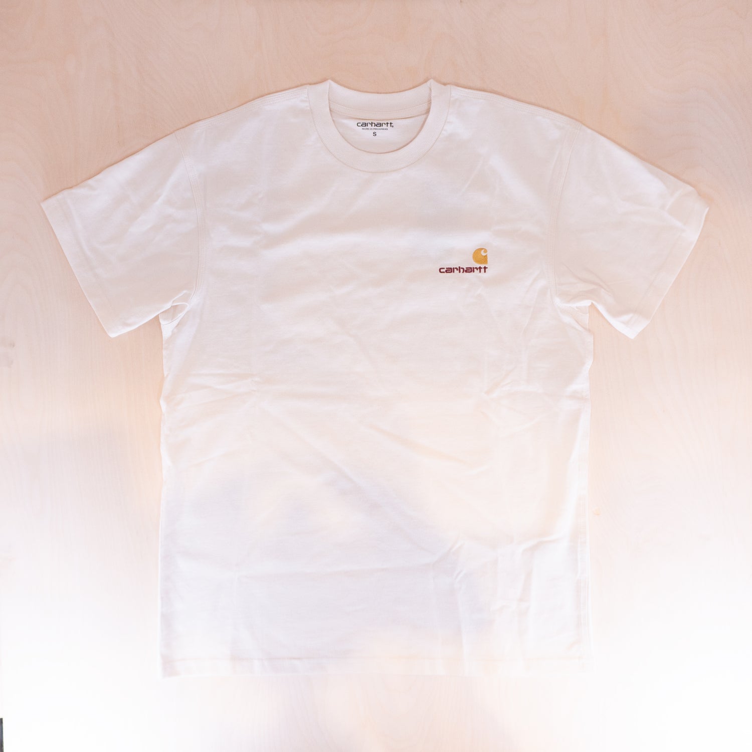 Carhartt S/S American Script T-Shirt Natural