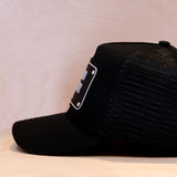 John Hatter & Co. Work Hard Play Harder Trucker Cap Black