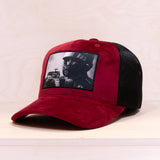 Lucente Race Velvet Cap Burgundy