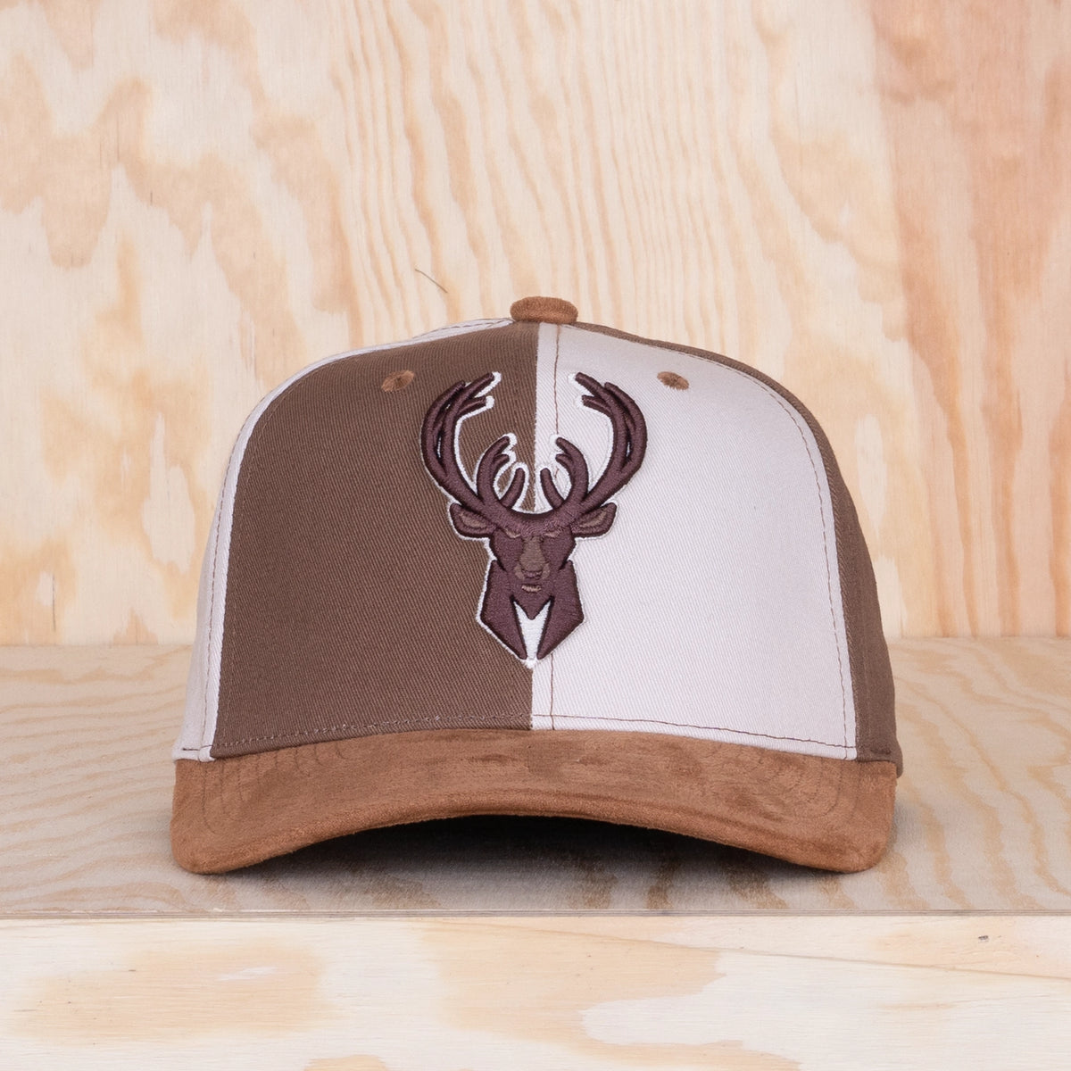 Mitchell & Ness Pin Wheel Pro Crown Snapback Milwaukee Bucks Brown/Stone