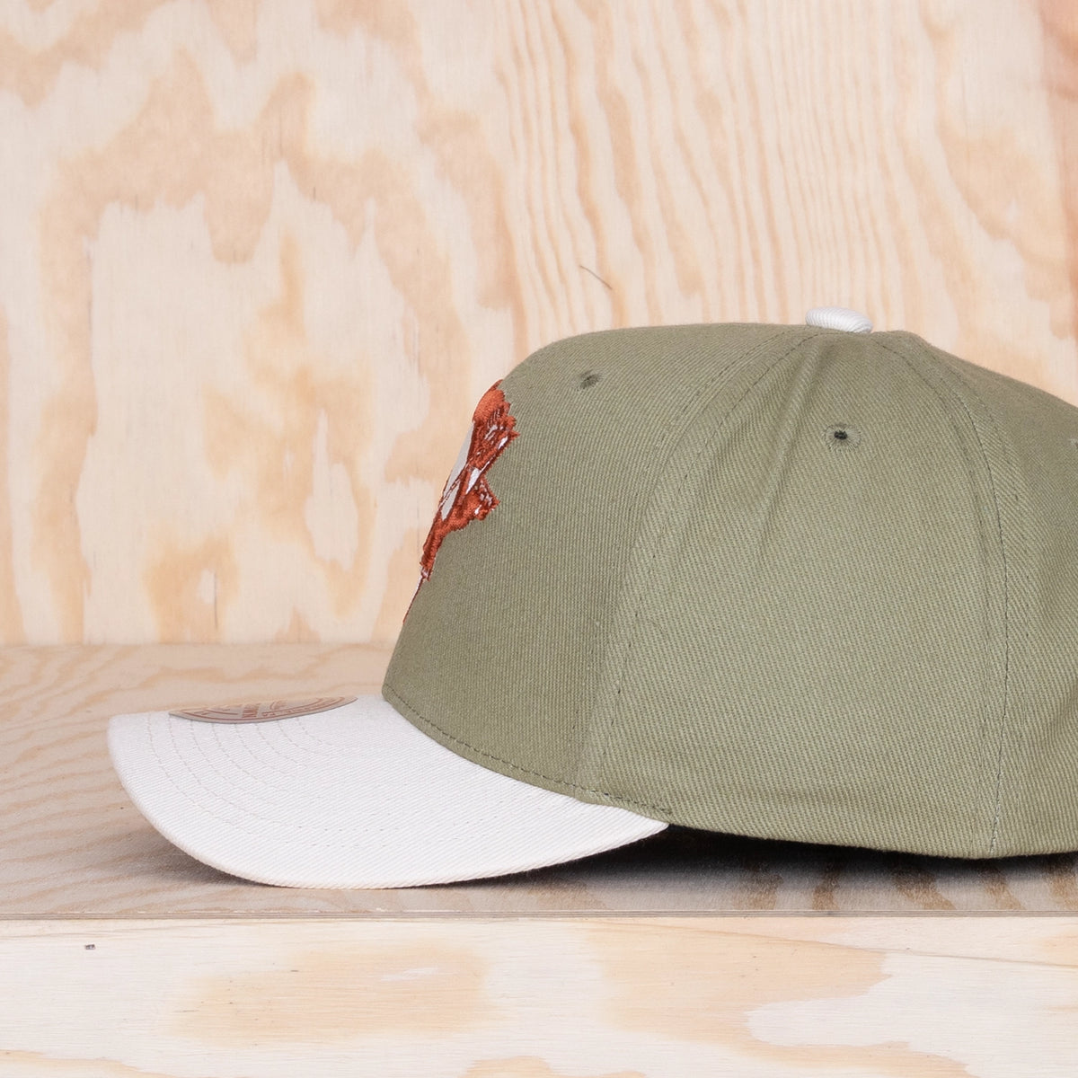 Mitchell & Ness Pecan Pro Crown Pittsburgh Penguins Green/Sand