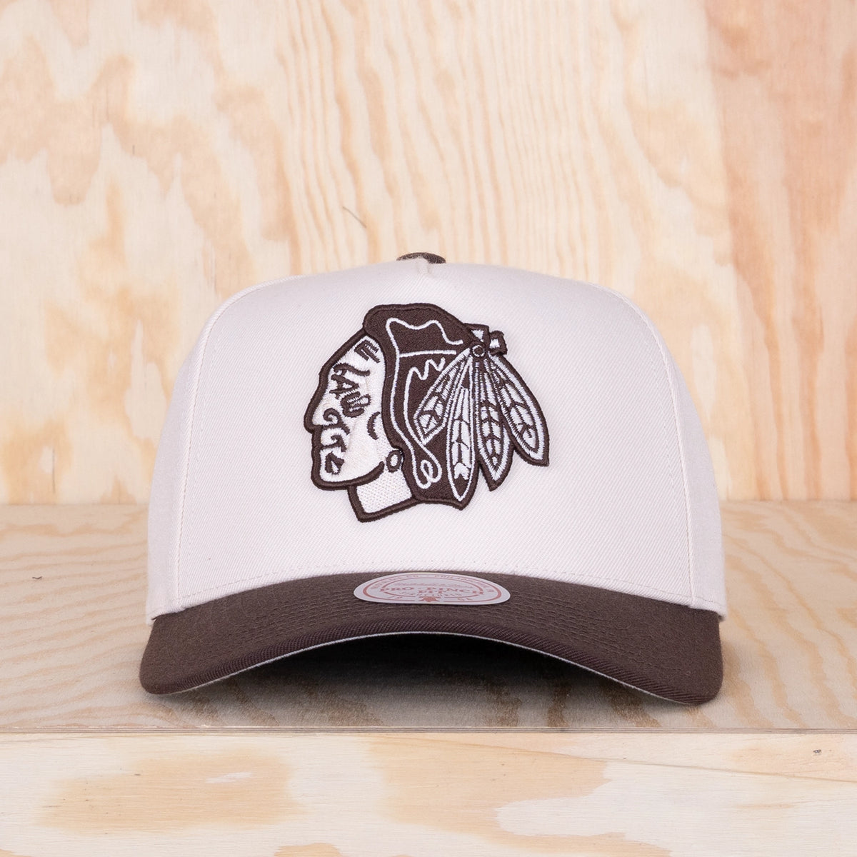 Mitchell & Ness Pro Snapback Chicago Blackhawks Cream