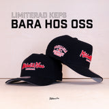 Mitchell & Ness Patches Exclusive Pinscript Pro Crown Cap Black/Red