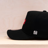 Mitchell & Ness Box Logo Pro Snapback Own Brand Cap Black