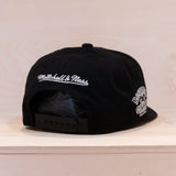 Mitchell & Ness Patches Exclusive Pinscript Pro Crown Cap Black