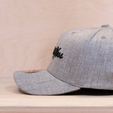 Mitchell & Ness Pinscript Classic Red Cap Heather Grey