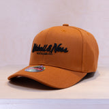 Mitchell & Ness Pinscript Classic Red Own Brand Cap Orange/Black