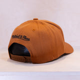 Mitchell & Ness Pinscript Classic Red Own Brand Cap Orange/Black