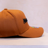 Mitchell & Ness Pinscript Classic Red Own Brand Cap Orange/Black
