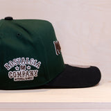 Mitchell & Ness Patches Exclusive Pinscript Pro Crown Cap Green/Black