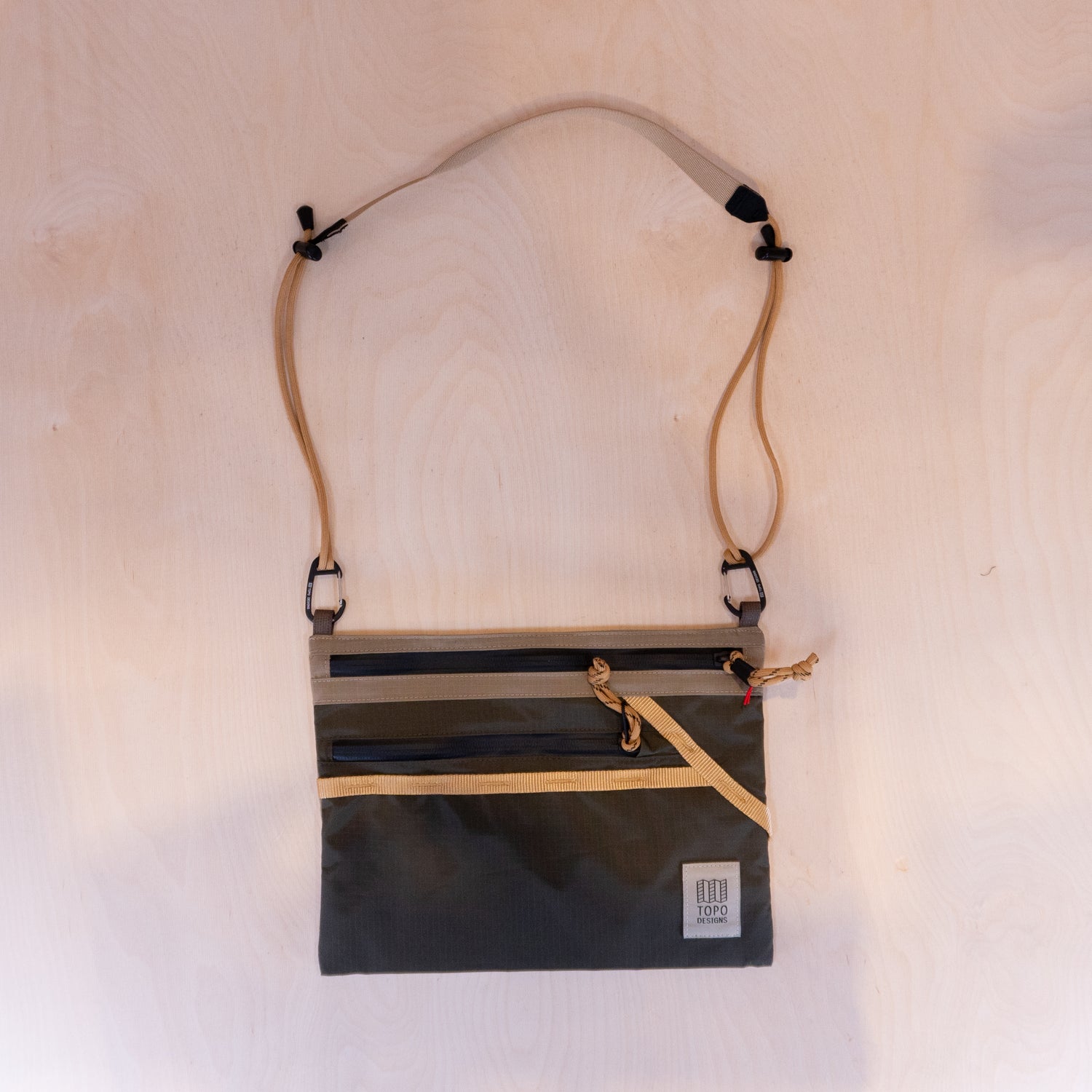 Topo Designs Mountain Accessory Shoulder bag Woodland/Elmwood