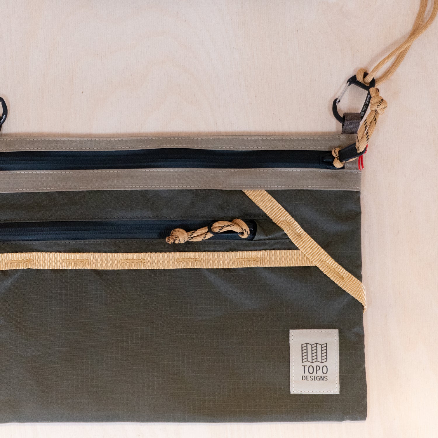 Topo Designs Mountain Accessory Shoulder bag Woodland/Elmwood