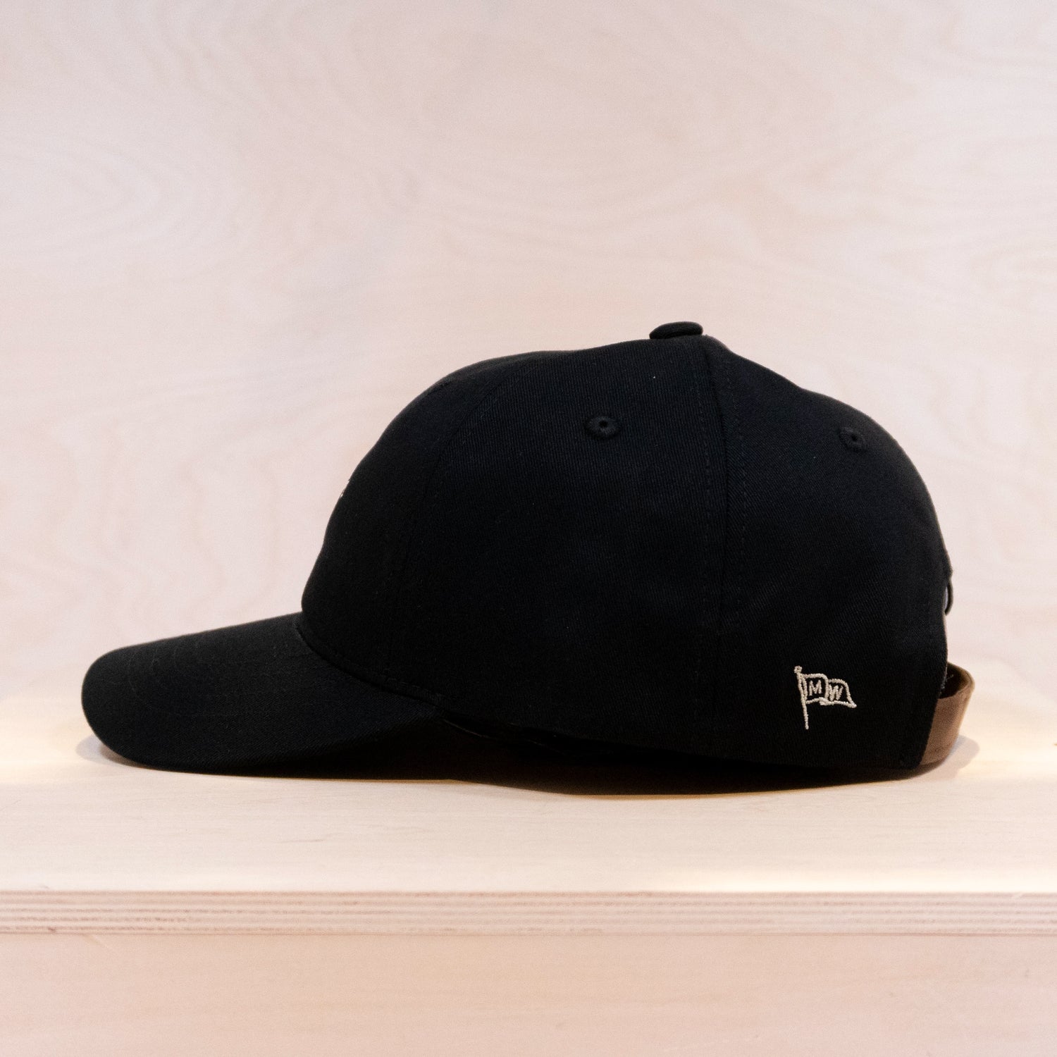 Multiservice World Cotton Twill Signature Cap Black