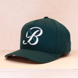 New Black Letter A-frame Cap Dark Olive