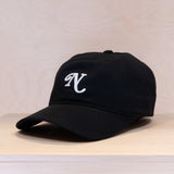 New Black Luxe Dad Cap Black