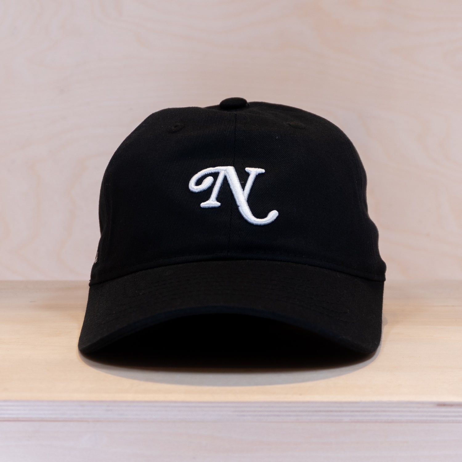 New Black Luxe Dad Cap Black