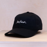 New Black Signature Dad Cap Black